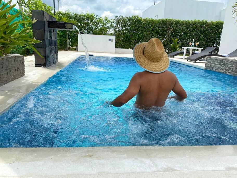 Casa Palma Roja Boutique , Piscina Privada Carmen de Apicalá Exterior foto